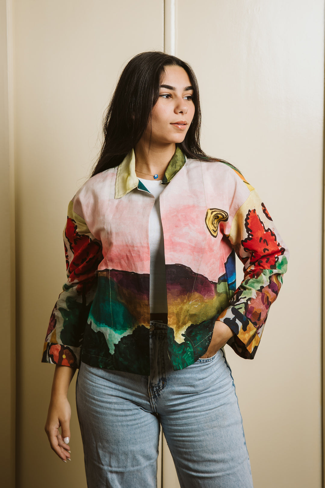 Image of Breezy Patterns Jacket - Summer Edition
